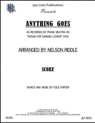 Anything Goes Jazz Ensemble sheet music cover Thumbnail